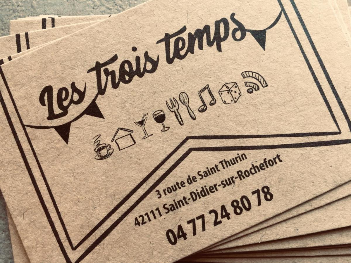 Les Trois Temps Hotel Saint-Didier-sur-Rochefort Exterior photo